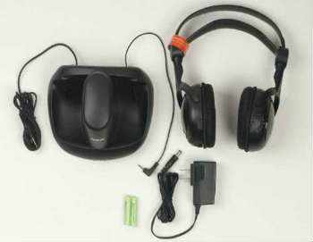 RCA WHP141B 900MHZ Wireless Stereo Headphones - Over-Ear Headphones