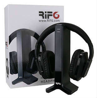 RIF6 Digital Wireless Headphones - Over-Ear Headphones