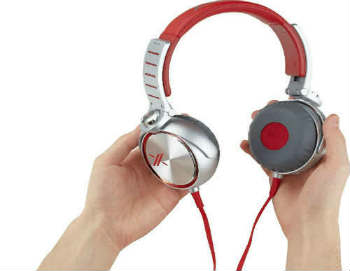 Sony MDRX05/RS Simon Cowell X Headphones - On-Ear Headphones